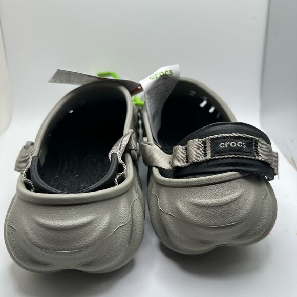 CROCS ECHO CLOG MENS 7 WOMENS 9 GRAY - NWT - Picture 4 of 5